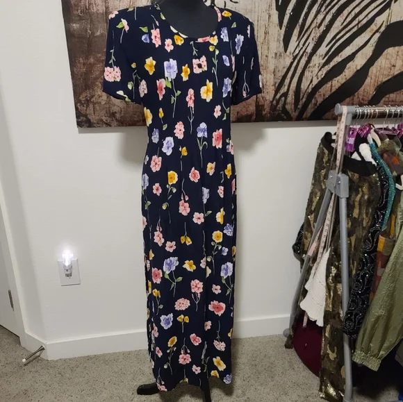 Vintage 90s Jessica Howard floral - Picture 3 of 7